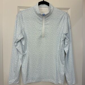 NWOT PETER MILLAR Long Sleeve Cocktail Print SPF 50 Shirt Women’s Size Small